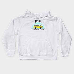 Aloha Surf Paradise Kids Hoodie